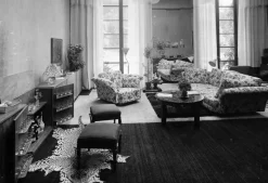 Soffor & Schäslonger*Josef Frank Soffa Liljevalchs Möbellin, Blå