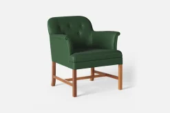 Fåtöljer*Josef Frank Stol 930 Vägen, Mörkgrön
