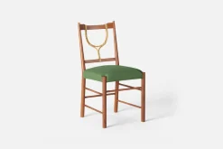 Matstolar*Josef Frank Stol 2238 Mahogny, Möbellin, Grön