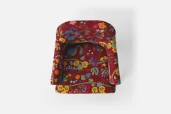 Fåtöljer*Josef Frank Stol 930 Baranquilla, Vinröd