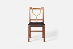 Matstolar*Josef Frank Stol 2238 Läder, Mörkbrun