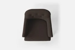 Fåtöljer*Josef Frank Stol 930 Möbellin, Mörkbrun