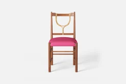 Matstolar*Josef Frank Stol 2238 Mahogny, Vägen, Cerise