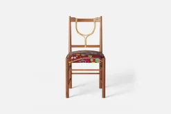 Matstolar*Josef Frank Stol 2238 Mahogny, Baranquilla, Vinröd