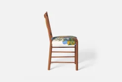 Matstolar*Josef Frank Stol 2238 Mahogny, Anakreon, Vit