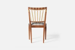 Matstolar*Josef Frank Stol 1165 Gripsholmsruta, Grå