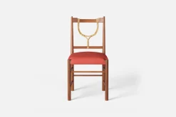 Matstolar*Josef Frank Stol 2238 Mahogny, Vägen, Orange