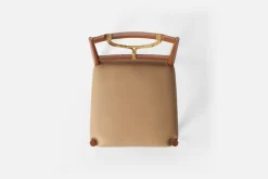 Matstolar*Josef Frank Stol 2238 Läder, Beige