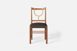 Matstolar*Josef Frank Stol 2238 Mahogny, Möbellin, Mörkbrun