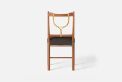 Matstolar*Josef Frank Stol 2238 Mahogny, Möbellin, Mörkbrun