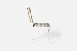 Matstolar*Josef Frank Stol 1165 Gripsholmsruta, Grå