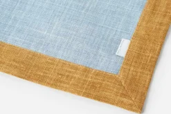 Underlägg & Tabletter|Kök & Dukningstextil*Svenskt Tenn Tablett Lin Kontrastkant Dimblå