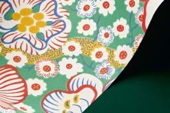 Mönstrade Tapeter*Josef Frank Tapet Eldblomman Grön
