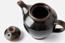 Kannor & Karaffer*Calle Forsberg Tekanna Temmoku Svart