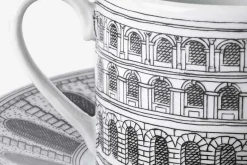 Glas & Koppar*Fornasetti Tekopp