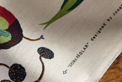 Tyg På Metervara*Josef Frank Textil Gröna Fåglar Multi