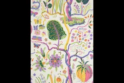 Tyg På Metervara*Josef Frank Textil Hawai Vit