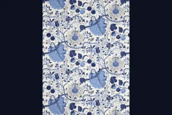 Tyg På Metervara*Josef Frank Textil La Plata Blå