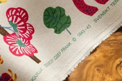 Tygprover|Tyg På Metervara*Josef Frank Tygprov Baranquilla Vit