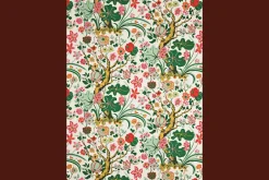 Tygprover*Josef Frank Tygprov Träd I Blom