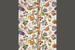 Tygprover|Tyg På Metervara*Josef Frank Tygprov Vegetable Tree |Multi